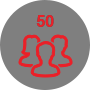 50 пользователей